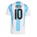 Argentina Lionel Messi #10 Hjemmedrakt Copa America 2024 Korte ermer